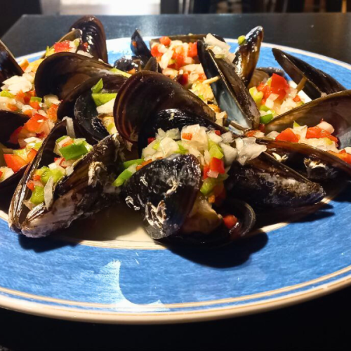 mejillones vinagreta